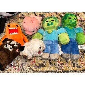 Minecraft plush bundle